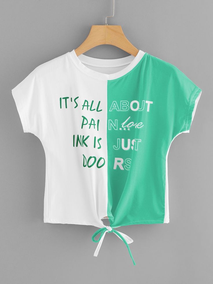 Knot Hem Tshirt